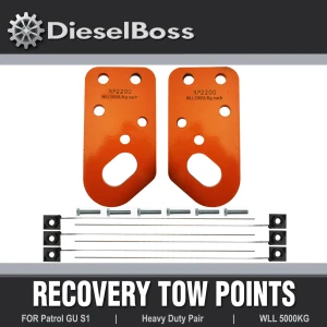 Recovery Tow Points For Nissan Patrol GU Series 1