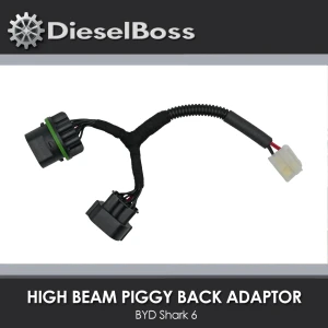 High Beam Piggy Back Adapter For BYD Shark 6 with LED Headlight ONLY