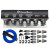 6-Port universal Diff Breather Kit with blue hose