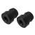 2-Port Diff Breather Kit with blue hose for Mitsubishi Pajero Sport Triton MN MQ