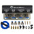 4-Port Diff Breather Kit with blue hose for Mitsubishi Pajero Sport Triton
