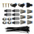 6-Port Diff Breather Kit with black hose for Mitsubishi Pajero Sport Triton