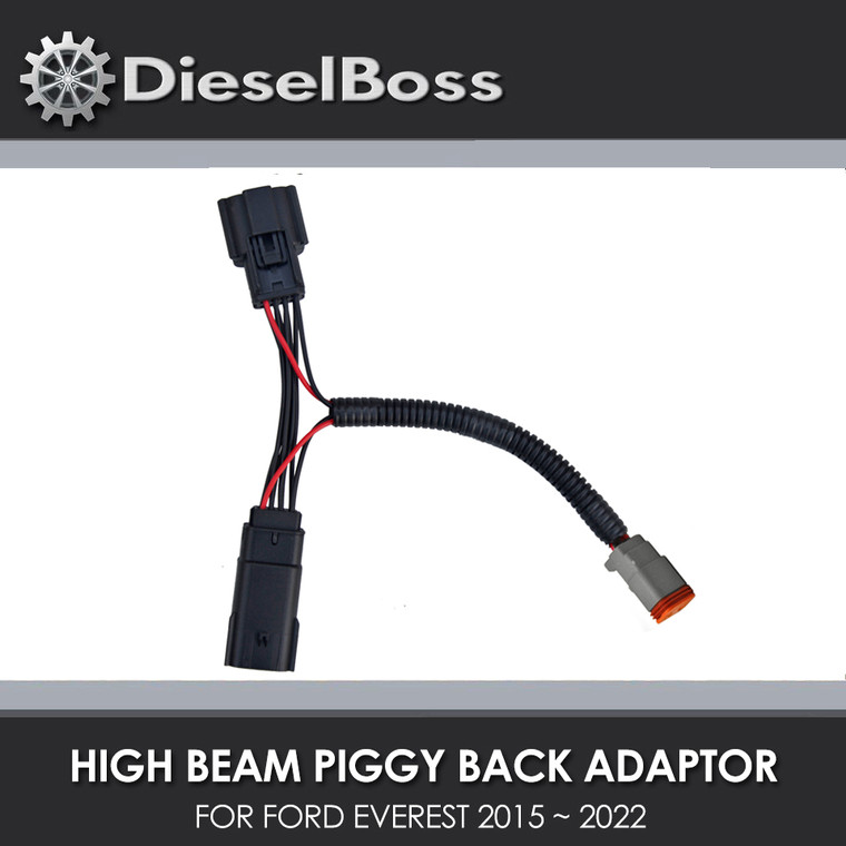 High Beam Piggy Back Adapter For Ford Everest 2015 ~ 2022