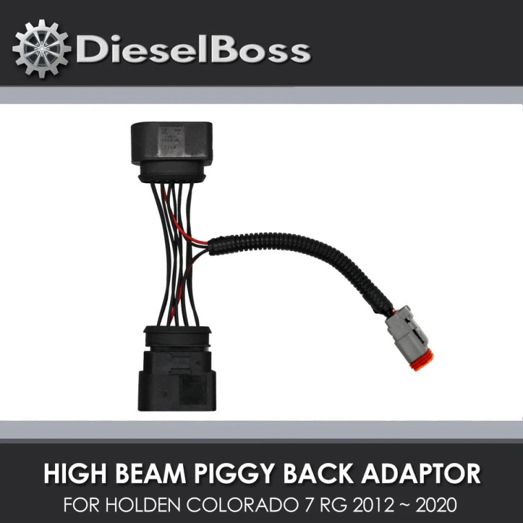 High Beam Piggy Back Adapter For Holden Colorado 7 RG 2012 ~ 2020