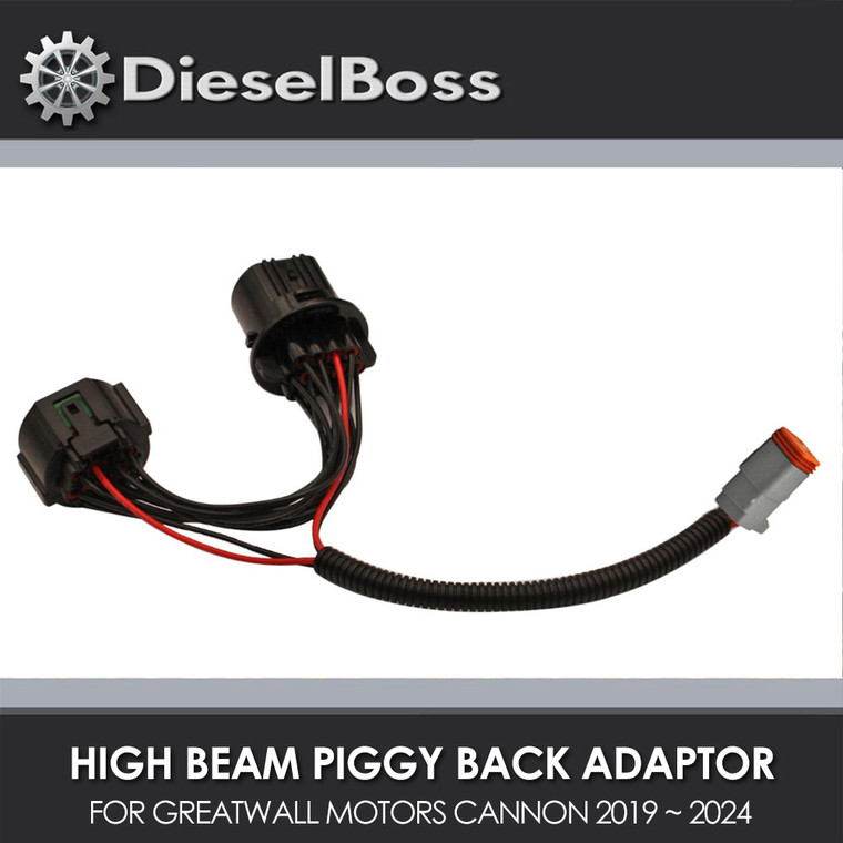 High Beam Piggy Back Adapter For Greatwall Motors Cannon 2019 ~ 2024