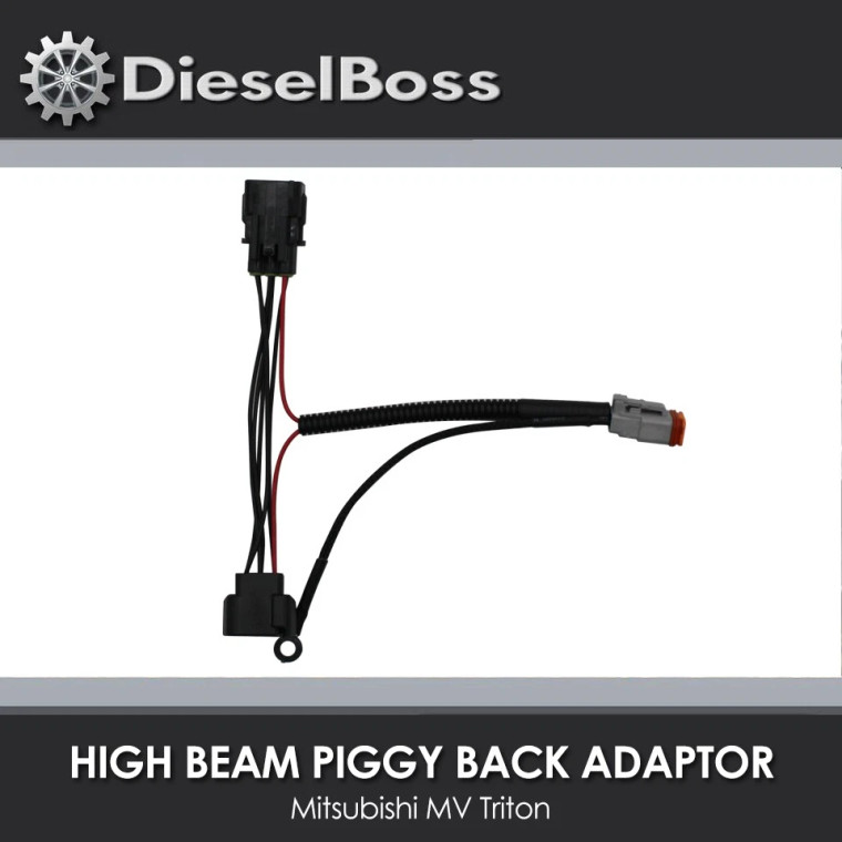 High Beam Piggy Back Adapter For Mitsubishi MV Triton