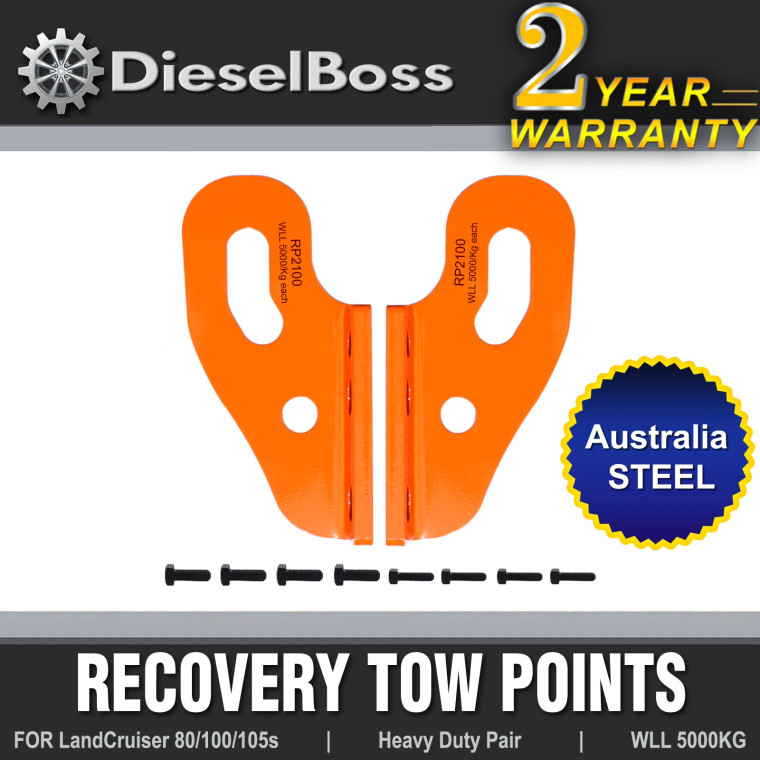 Recovery Tow Points For Toyota LandCruiser 80s 100s 105s