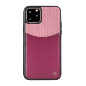 iPhone 11 Pro Uunique Pink Rosette Pocket Case - 15-05052 iPhone 11 Pro Uunique Pink Rosette Pocket Case - 15-05052
