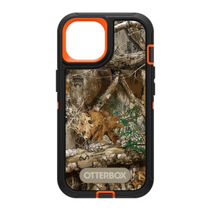 iPhone 17e/16e/15/14/13 Otterbox Defender Graphics Series Case - Black - RealTree Edge - 15-11394
