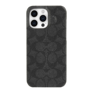 iPhone 15 Pro Max Coach Slim Wrap Signature C Case - Charcoal - 15-12466 iPhone 15 Pro Max Coach Slim Wrap Signature C Case - Charcoal - 15-12466