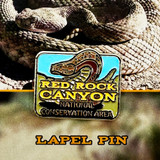 Red Rock Canyon NCA Rattlesnake Lapel Pin