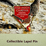 Red Rock Canyon NCA Roadrunner Lapel Pin