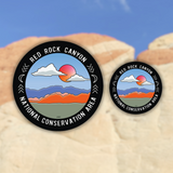 Red Rock Canyon NCA Sun, Clouds & Calico Hills Decal