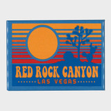 Red Rock Canyon NCA Joshua Tree Sunset Magnet