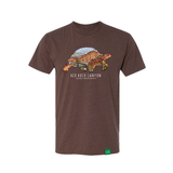 Red Rock Canyon NCA Tortoise Sketch Multicolor Tee