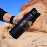 Red Rock Canyon NCA 20 Oz Water Bottle Black