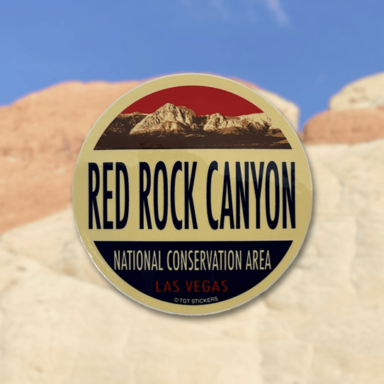 Red Rock Canyon NCA Circle Decal