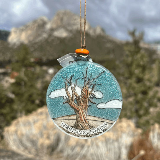 Spring Mountains (SMNRA) Bristlecone Glass Ornament