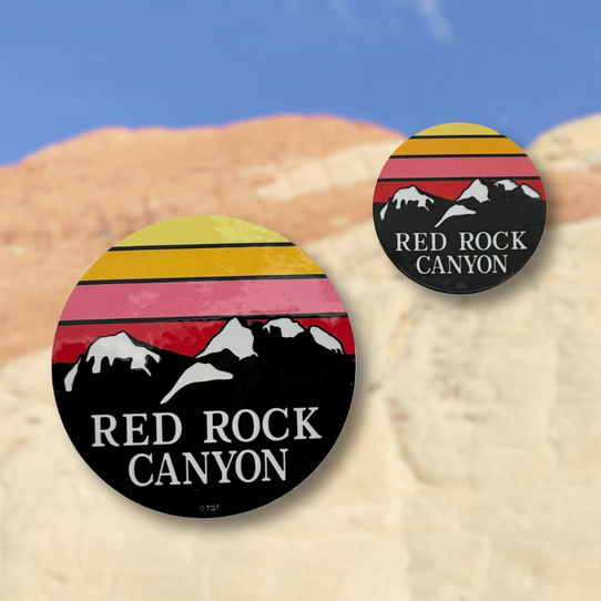 Red Rock Canyon NCA Sticker Wilson Cliff Sunset Decal