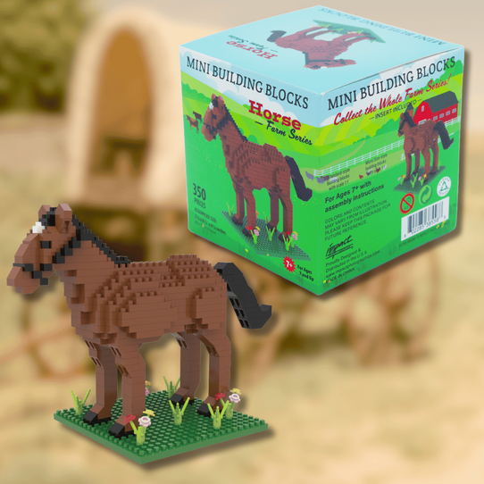 Mini Building Blocks Horse