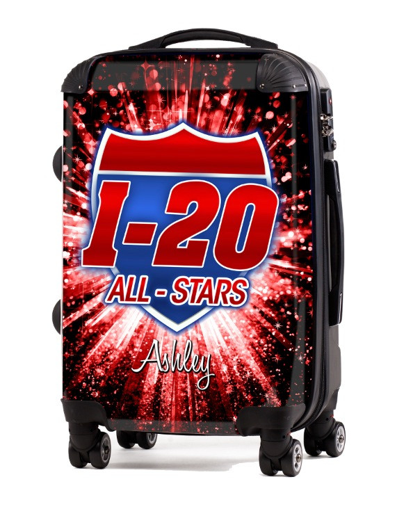 Custom Luggage Brandon AllStars Luggage 20" Custom Luggage