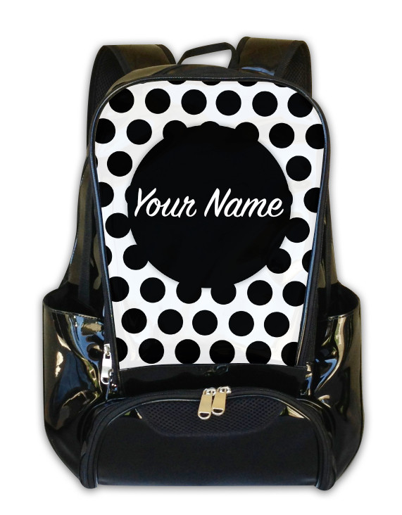 Cute Daisy Polkadot Pattern Print Premium Backpack main image 1