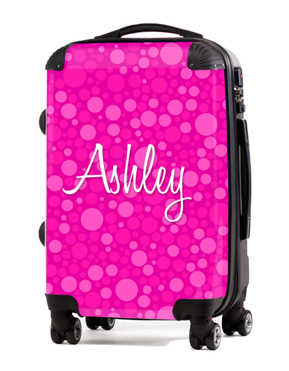 Cheer Luggage Pink Bubbles 20" Carryon Luggage