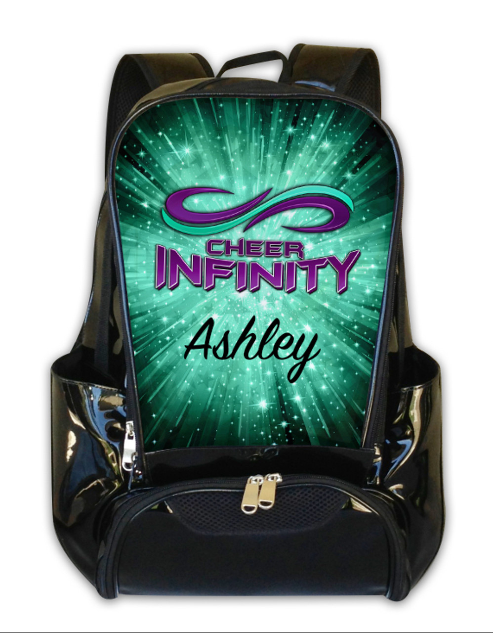 Customized And Personalized Cheer Infinity Nc Backpack