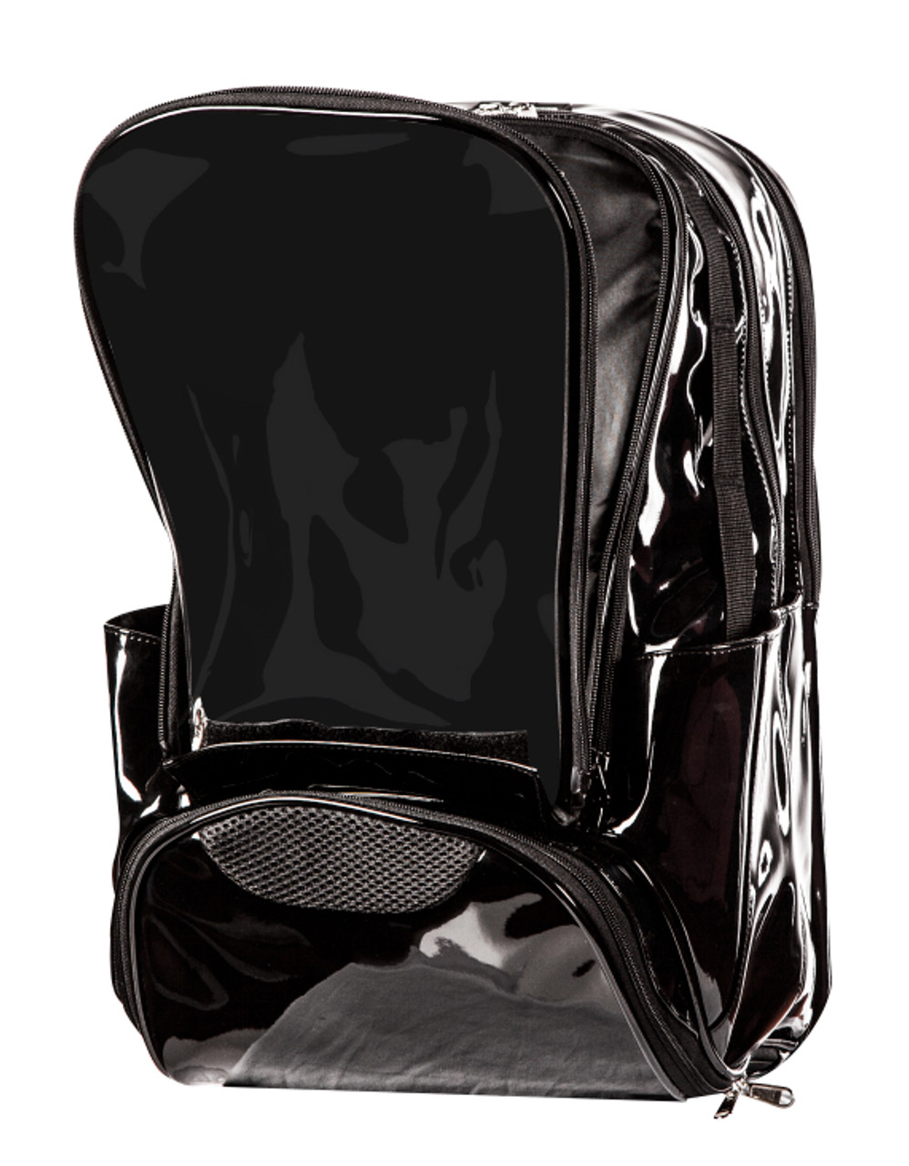 chasse black glitter backpack