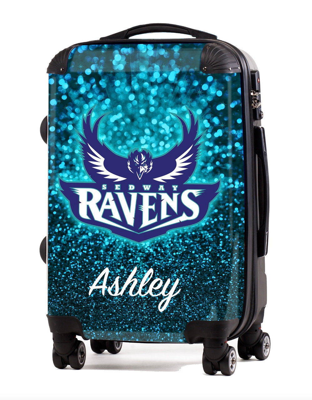 Customized and Personalized Sedway Ravens 20 Inch Carry-on Luggage