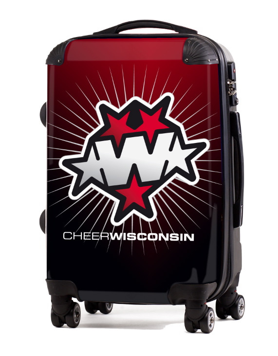 Austin Cheer Factory 20" Carry-On Luggage - Cheer Luggage
