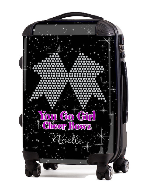 You Go Girls Cheer Bowz  20" Carry-On Luggage