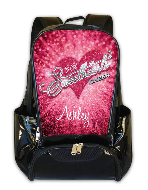 Sweetheart Cheer Personalized Backpack