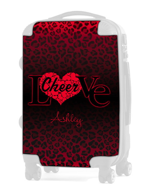 Love Cheer Red 20" Carry-on Luggage Insert