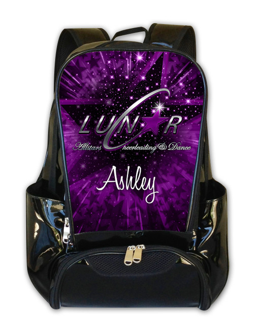 Lunar Allstars Cheerleading and Dance Personalized Backpack