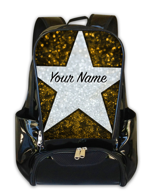 personalized glitter backpack