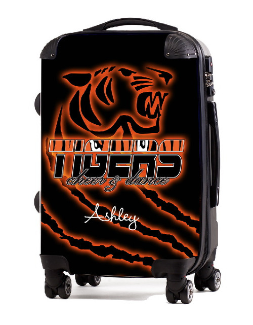 Tigers Cheer and Dance Personalized Luggage