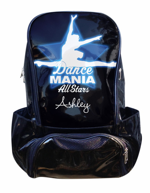 Dance Mania Personalized Backpack