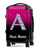 Pink/Black Cheetah - 24" Check-in Luggage