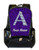 Purple Cheetah Personalized Backpack