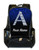 Blue/Black Cheetah Personalized Backpack