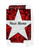 Red Glitter Stars - Graphic Insert for - 20" Carry-On Luggage