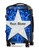 Baby Blue Glitter Stars - 24" Check In Luggage