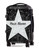 Black Glitter Stars - 24" Check In Luggage