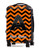 Orange-Black Chevron - 24" Check-in Luggage