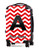 Red Chevron - 24" Check-in Luggage