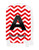 Red Chevron - Graphic Insert for 20" Carry-on Luggage