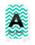 Teal Chevron - Graphic Insert for 20" Carry-on Luggage