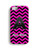 Pink-Black Chevron - Phone Snap on Case
