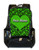 Green-Black Hearts Personalized Backpack